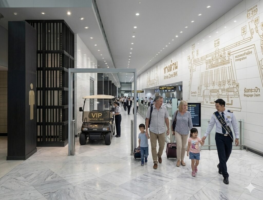 suvarnabhumi airport fast track bkk